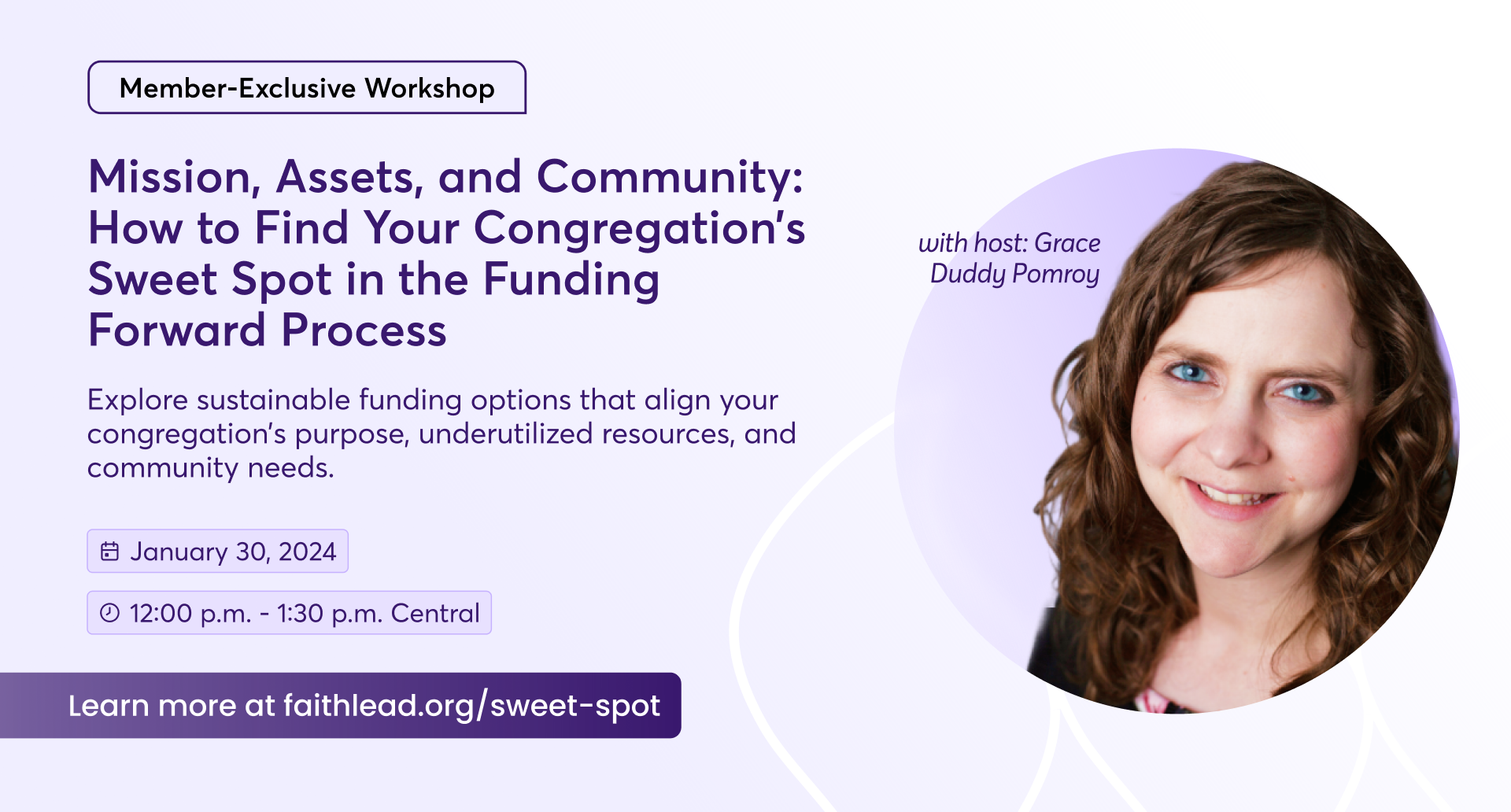 Thumbnail for Mission, Assets, and Community: Finding Your Congregation's Sweet Spot for Sustainable Funding